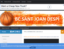 Tablet Screenshot of basquetdespi.com